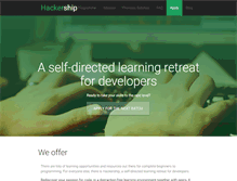 Tablet Screenshot of hackership.org